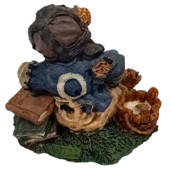 Vintage Boyds Bears & Friends 'Knute & the Gridiron' Bear Figurine Style 2245 - Picture 4 of 9